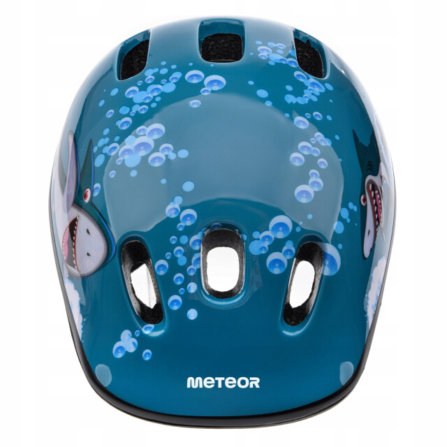 Meteor Kinder/kinder shark fietshelm UTPP3745_blue large