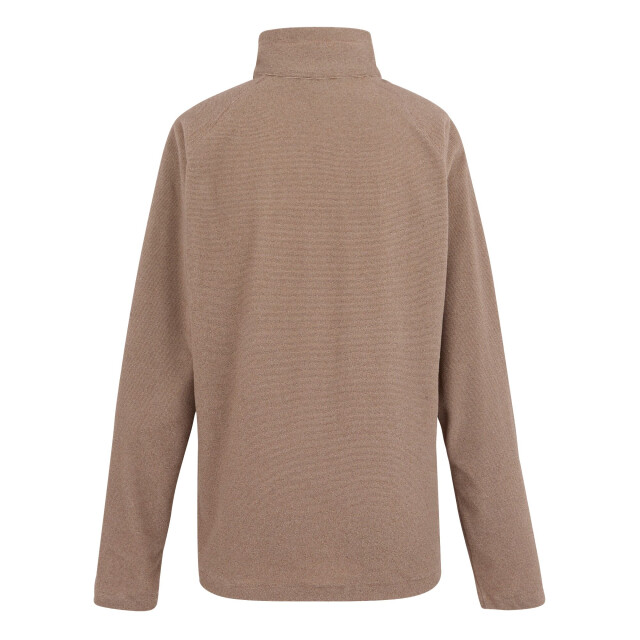 Regatta Geweldige outdoor dames montes half zip fleece top UTRG1953_mocha large