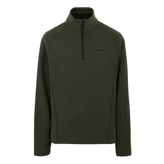 Regatta Geweldige outdoors heren kenger half zip honeycomb fleece UTRG2836_olivenight large