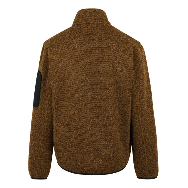 Regatta Heren newhill marl full zip fleecejack UTRG12182_nutbrown large