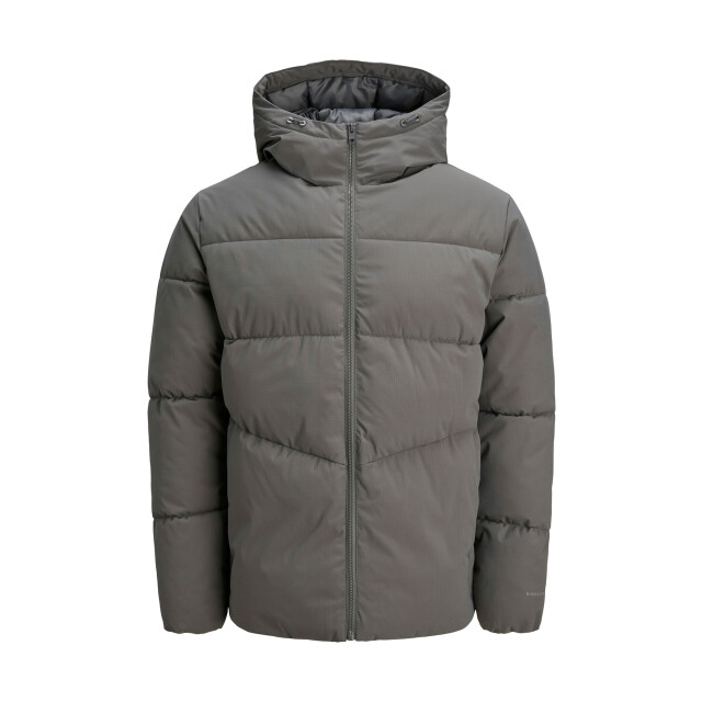 Jack & Jones Heren winterjas jjglobal puffer jacket castlerock 12283517-Castlerock large