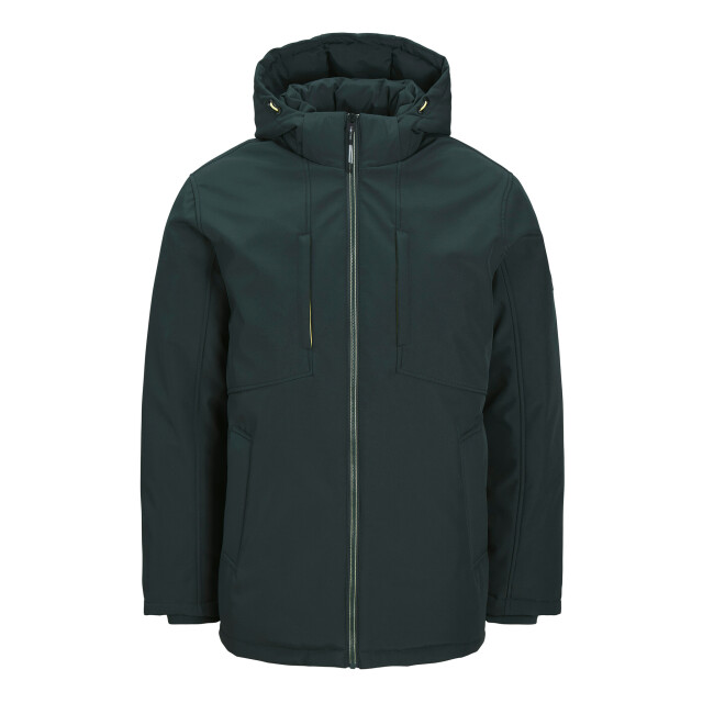 Jack & Jones Heren winterjas jcoland parka 12272728-Groen large