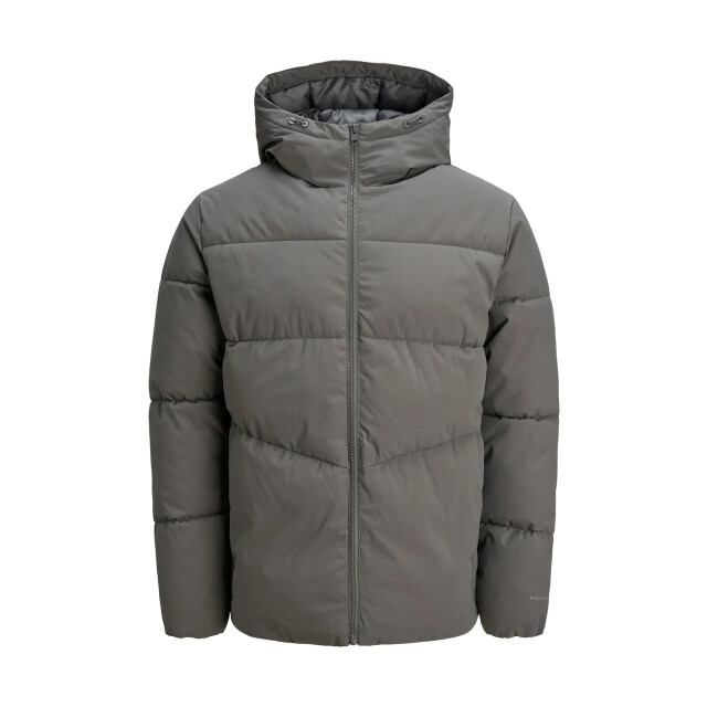 Jack & Jones Heren winterjas jjglobal puffer jacket castlerock 12283517-Castlerock large