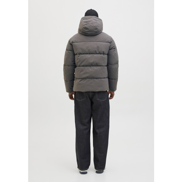 Jack & Jones Heren winterjas jjglobal puffer jacket castlerock 12283517-Castlerock large