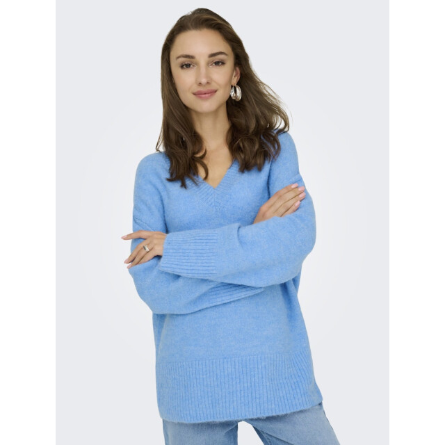 Jacqueline de Yong Jdymarina ls v-neck pullover knt licht 4219.31.0007 large