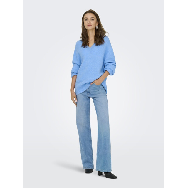 Jacqueline de Yong Jdymarina ls v-neck pullover knt licht 4219.31.0007 large