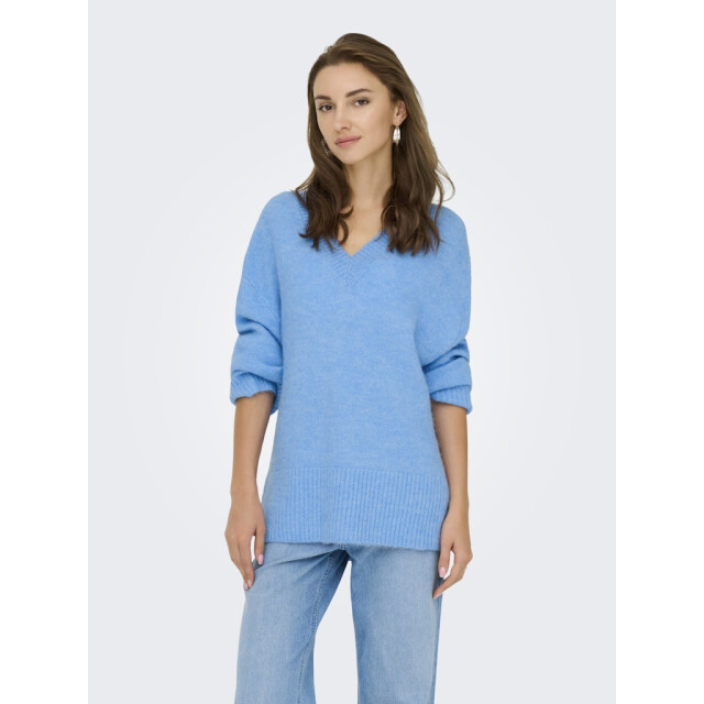 Jacqueline de Yong Jdymarina ls v-neck pullover knt licht 4219.31.0007 large