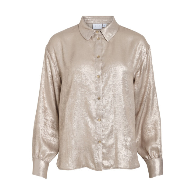Vila Vimetalla ls shirtr goudkleurig 4309.96.0005 large