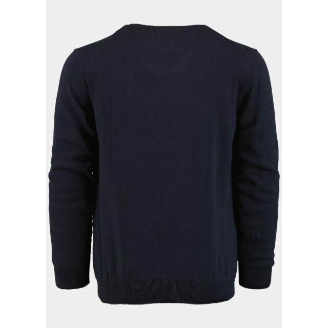 Bos Bright Blue Pullover ronde hals 100% katoen 528200cct-13/60 191356 large