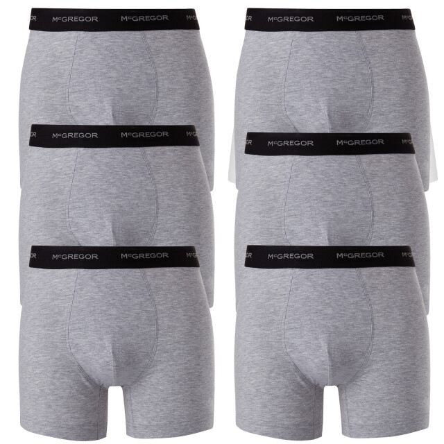 McGregor Premium boxershort 6-pack MG_LX_6P-Boxer-Grey large