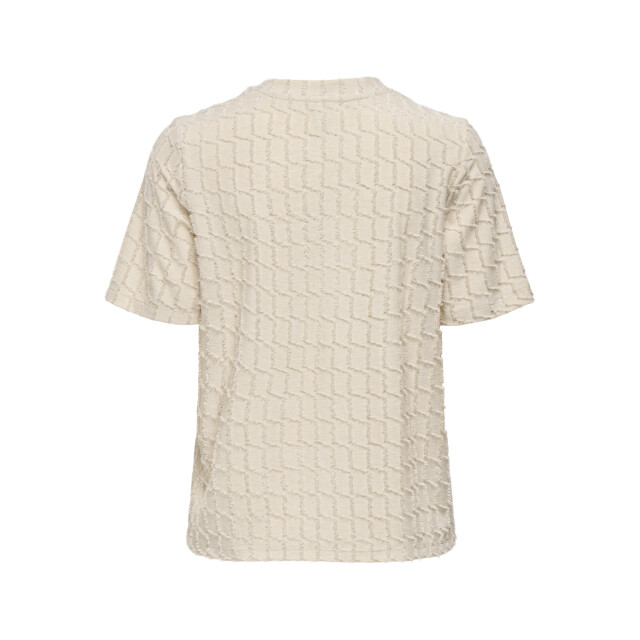 Only onlines life 2/4 o-neck glitter top 15358982 birch 06011.198.0172 large