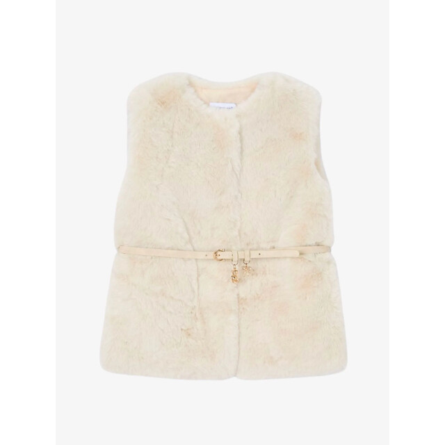 Mayoral Meisjes gilet fur belt 4-315-93 large