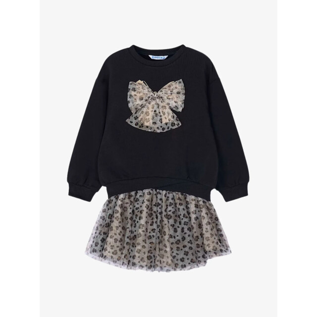 Mayoral Meisjes set rok tulle zwart 4-936-77 large
