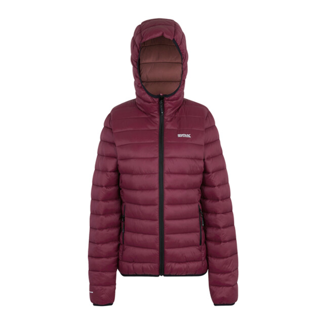 Regatta Dames marizion gewatteerd jack met capuchon UTRG8942_darkpimento large