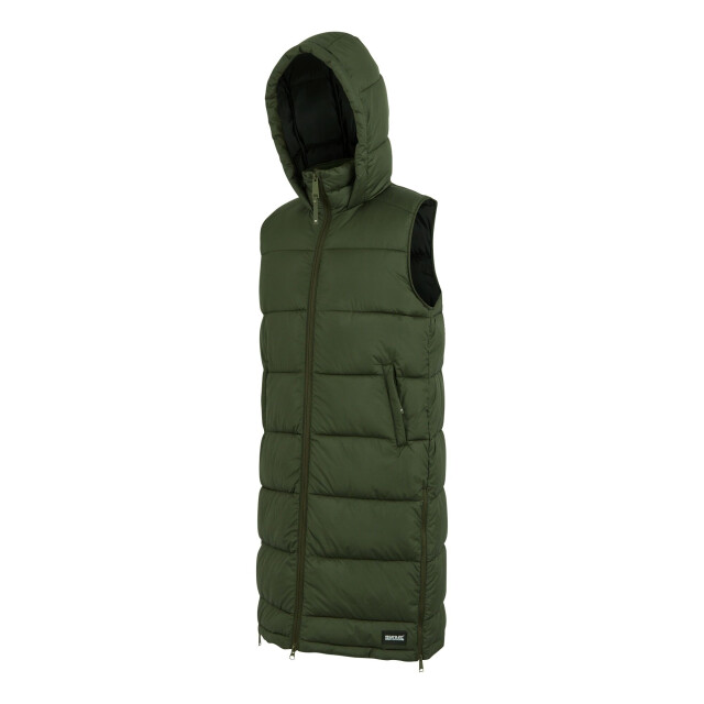 Regatta Dames ganella lang gilet UTRG9059_darkkhaki large