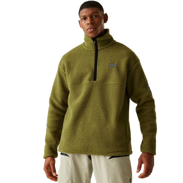 Dare2b Heren twin tip half zip fleecejack UTRG12186_olivegreen large