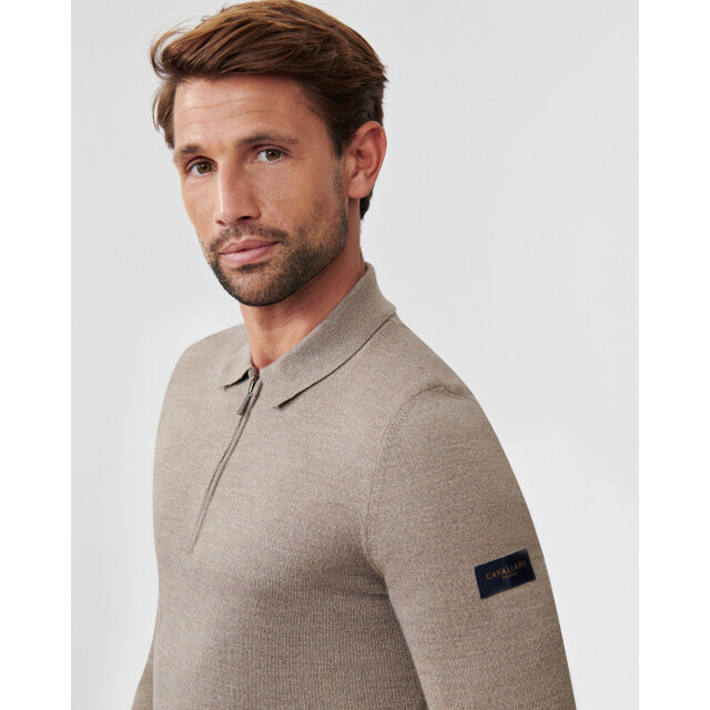 Cavallaro Cavallaro polo long sleeve 106561-001-XL large