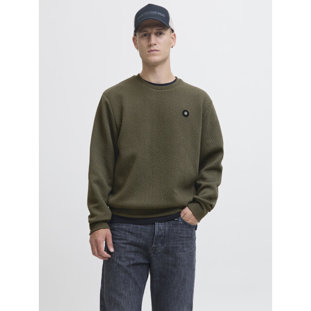 Jack & Jones Jcogeo sweat crew neck smu 12266637 large