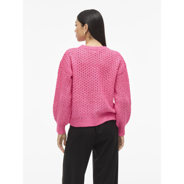 Vila Viryleigh o-neck l/s knit top/tes 14108860 large