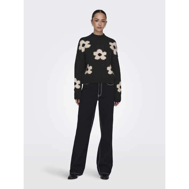 Jacqueline de Yong Jdykilian flower ls pullover knt dessin 4219.89.0013 large