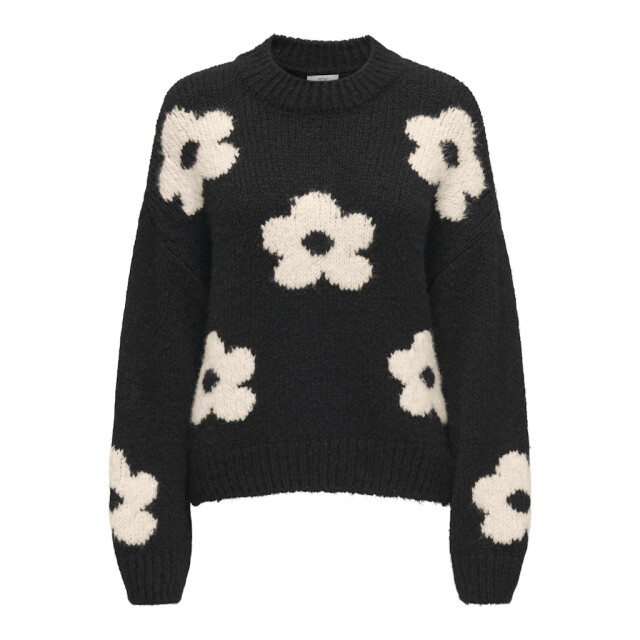 Jacqueline de Yong Jdykilian flower ls pullover knt dessin 4219.89.0013 large