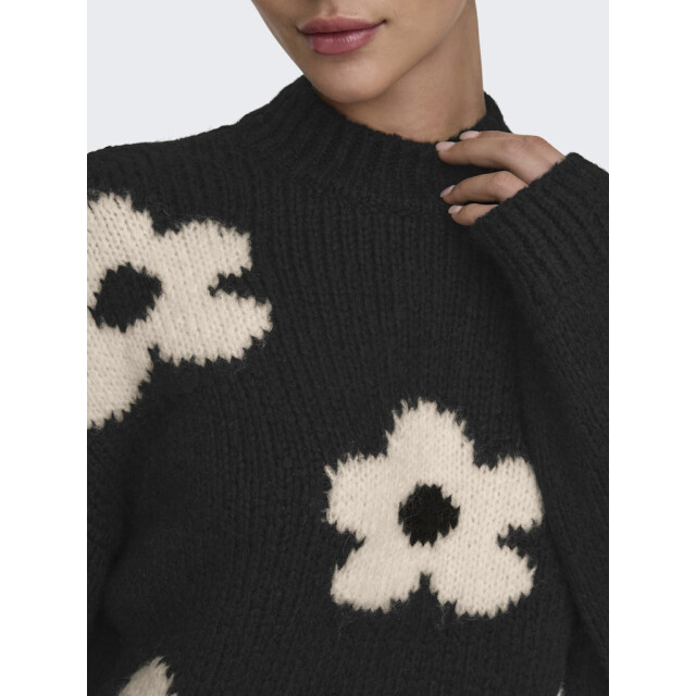 Jacqueline de Yong Jdykilian flower ls pullover knt dessin 4219.89.0013 large