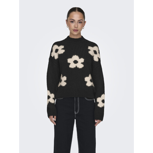 Jacqueline de Yong Jdykilian flower ls pullover knt dessin 4219.89.0013 large
