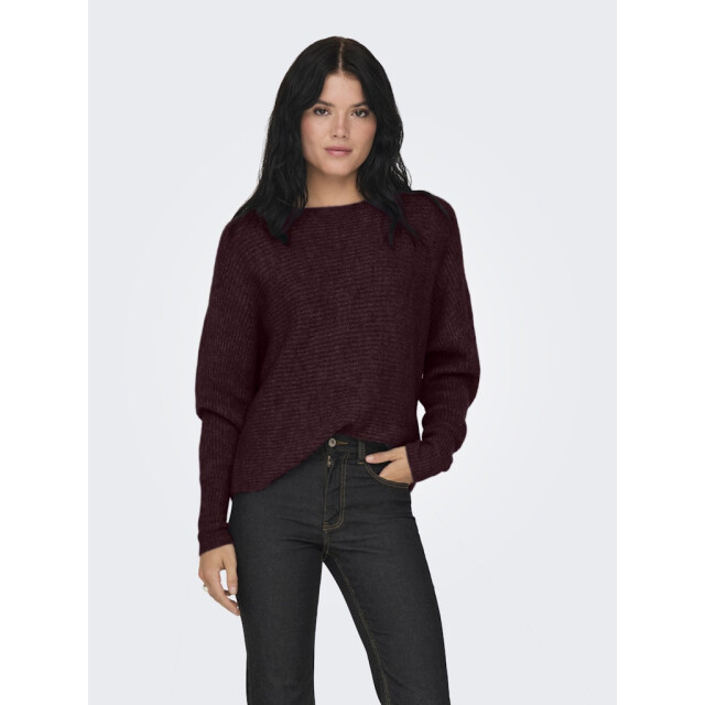Only Onldaniella ls pullover knt noos bordeaux 4219.47.0028 large