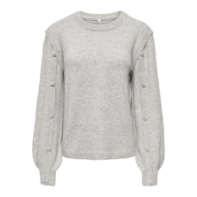 Only Onlrene life ls button o-neck cs knt melee 4219.87.0028 large