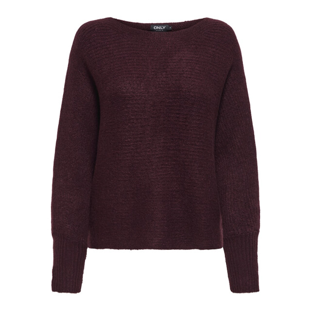 Only Onldaniella ls pullover knt noos bordeaux 4219.47.0028 large