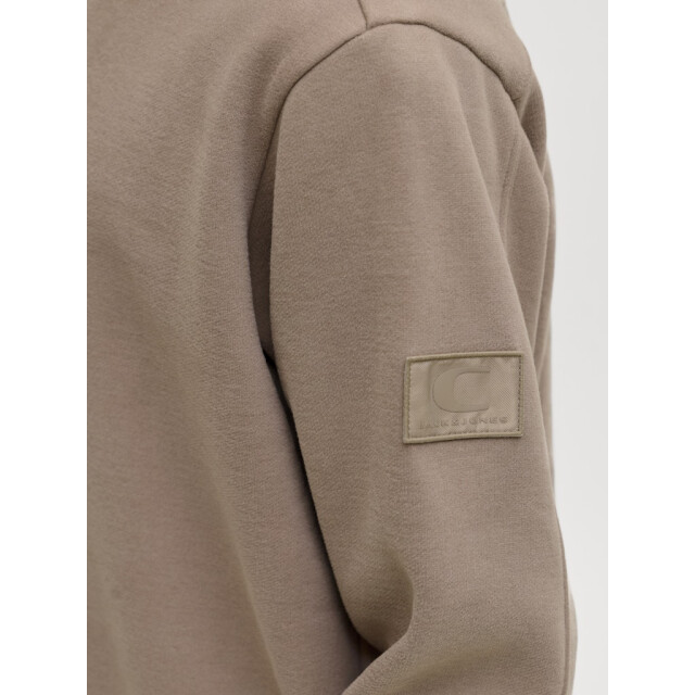 Jack & Jones Jcopoint sweat badge crew neck bf jnr taupe 3209.77.0006 large
