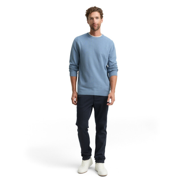 Tom Tailor Herringbone pullover licht 5219.31.0038 large