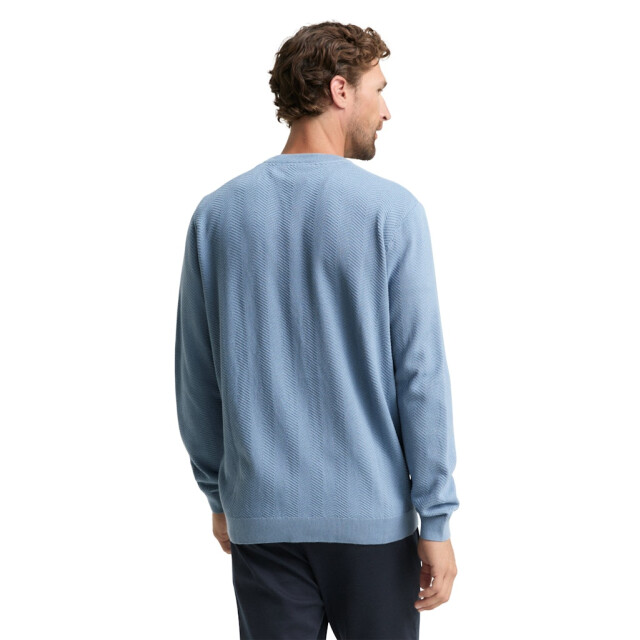 Tom Tailor Herringbone pullover licht 5219.31.0038 large