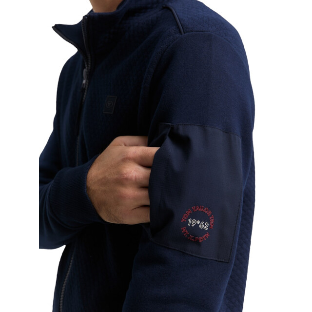 Tom Tailor Vest sweat navy 5239.37.0005 large
