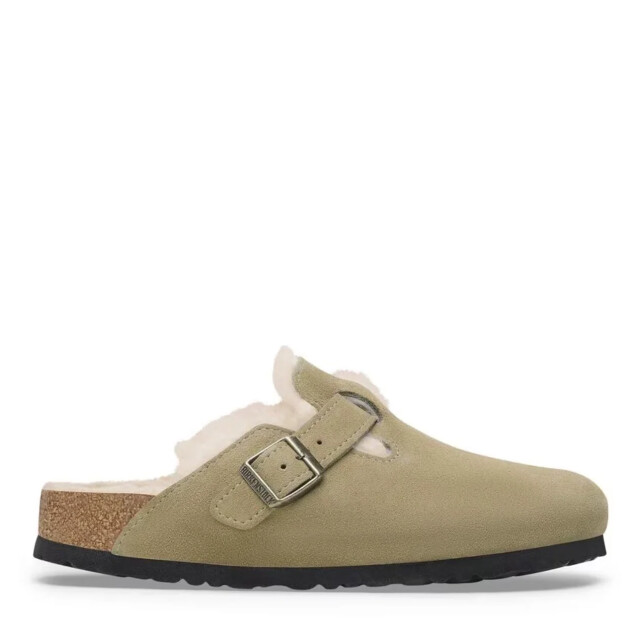 Birkenstock boston lamswol instappers geen heren 1028299 narrow large