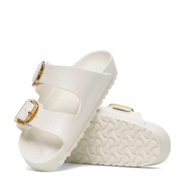 Birkenstock arizona big buckle eva platte sandalen dames 1029651 Eggshell large