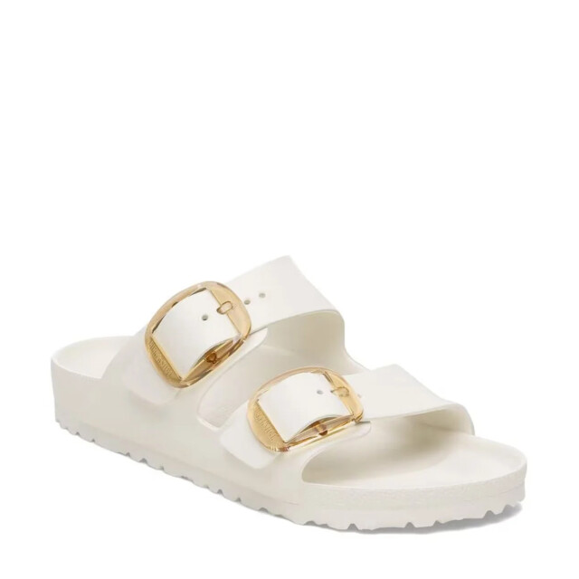Birkenstock arizona big buckle eva platte sandalen dames 1029651 Eggshell large