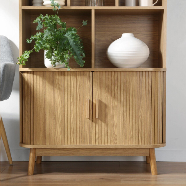 CaliCosy Boekenkast met 2 schuifdeuren h157,5 cm ernest 2991109 large