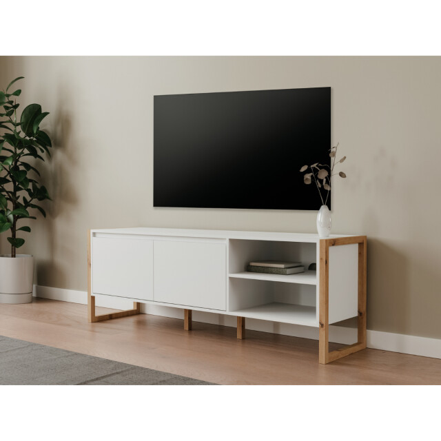 CaliCosy Tv-meubel 2 deuren en 2 vakken l160 cm denver 2929984 large
