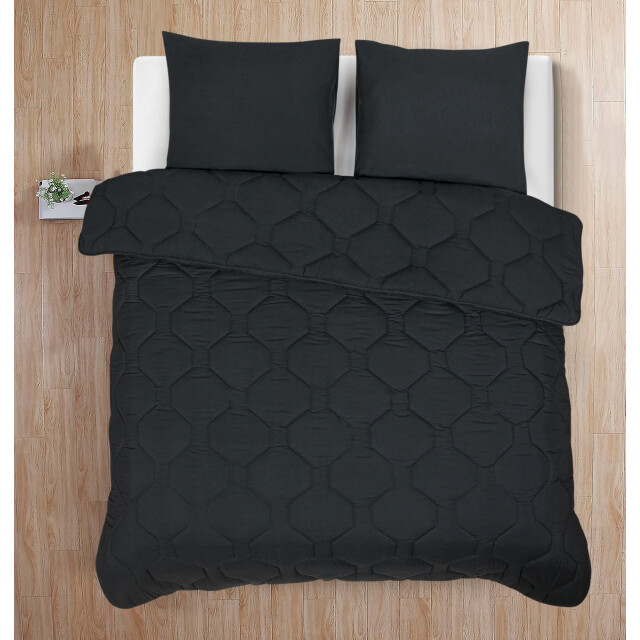 DoubleDry 2 in 1 dekbed 140x200 eenpersoons wasbaar dekbed zonder overtrek - 3289457 large