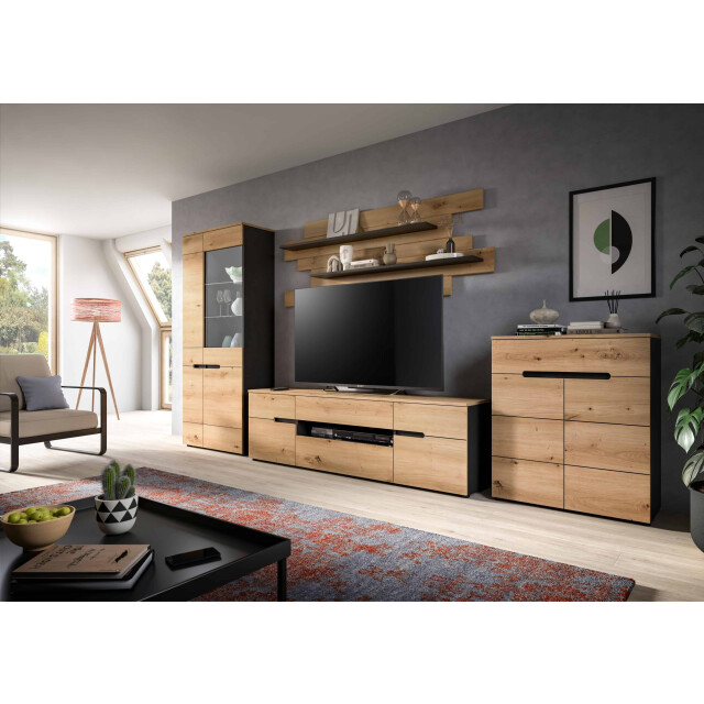 Furnilux Wandbord canu, melamine gecoat modern 3288126 large