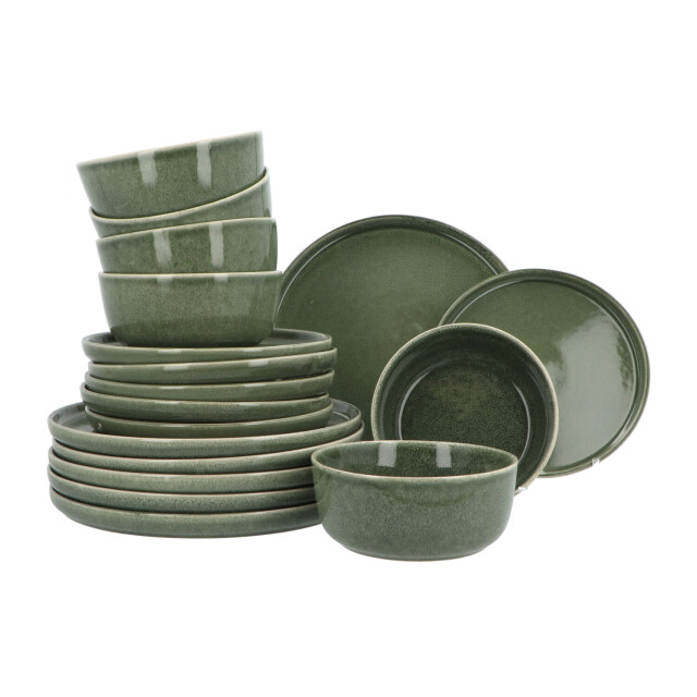 Secret de Gourmet 6 persoons 18-delig servies terre geglazuurd keramiek 3265671 large