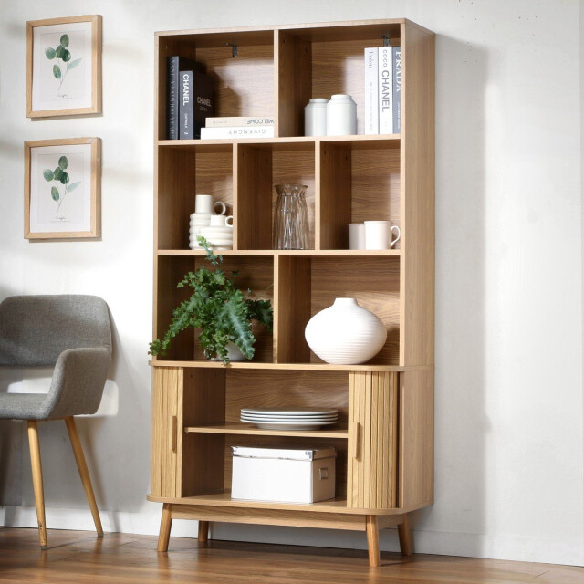 CaliCosy Boekenkast met 2 schuifdeuren h157,5 cm ernest 2991109 large