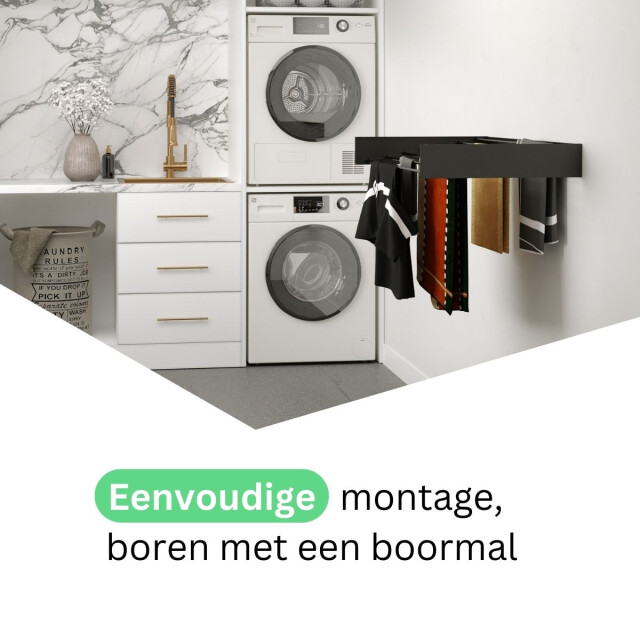 Wasophoogte ® wanddroogrek walldry 120 cm - 3260858 large