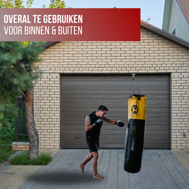 4gardenz ® 360 graden roterende hangstoel/bokszak plafond bevestiging rvs 3294085 large