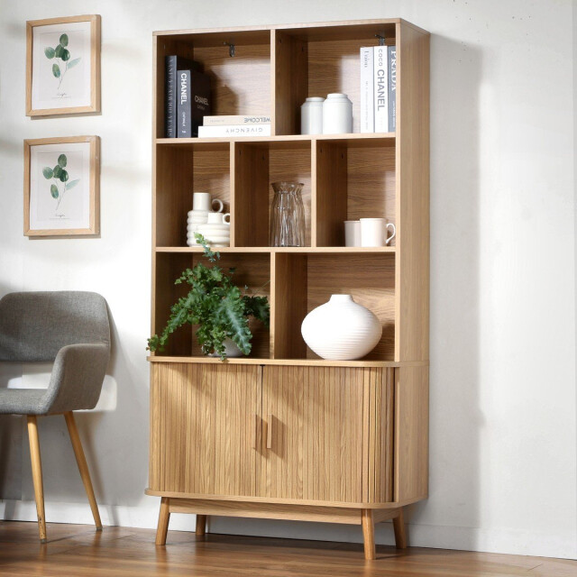 CaliCosy Boekenkast met 2 schuifdeuren h157,5 cm ernest 2991109 large