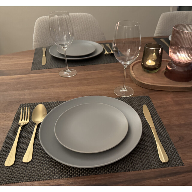 Luzzo ® serviesset aland 6 persoons aardewerk 18-delig met pastaborden mat 3047598 large