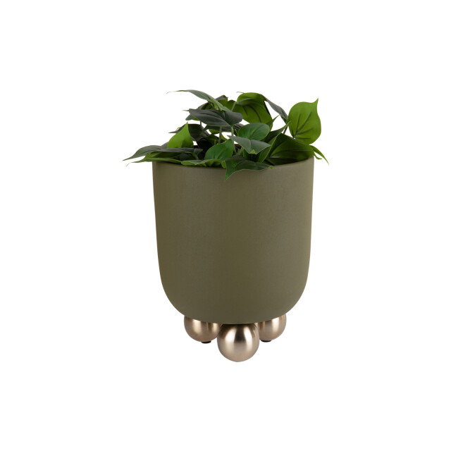 Present Time bloempot estilo medium luxury green 3259710 large