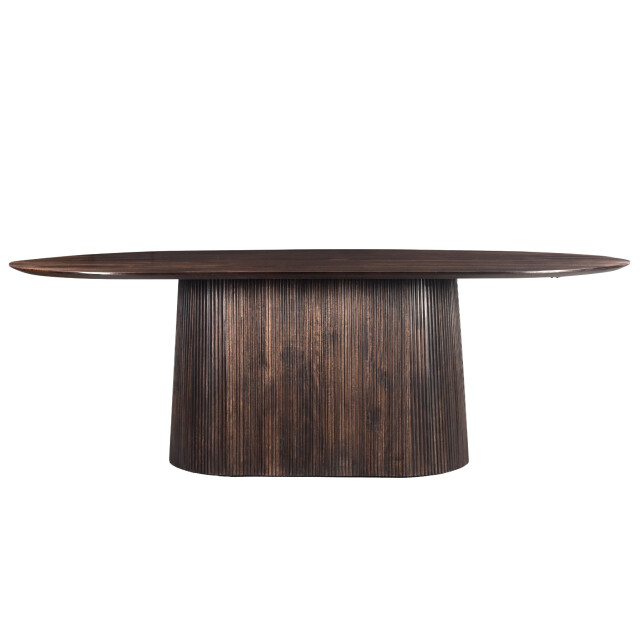 Livingfurn eetkamertafel salvator walnut 230cm mangohout 2630738 large