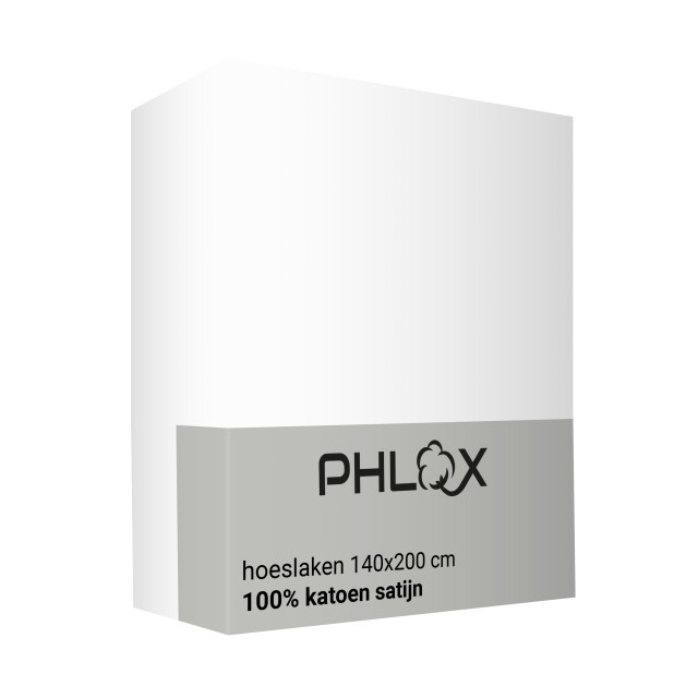 Phlox Hoeslaken 100% katoen satijnen (300 tc) tweepersoons 140x200 cm - 2892512 large